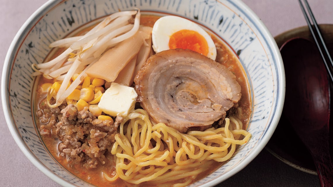 ピリ辛みそバターラーメン