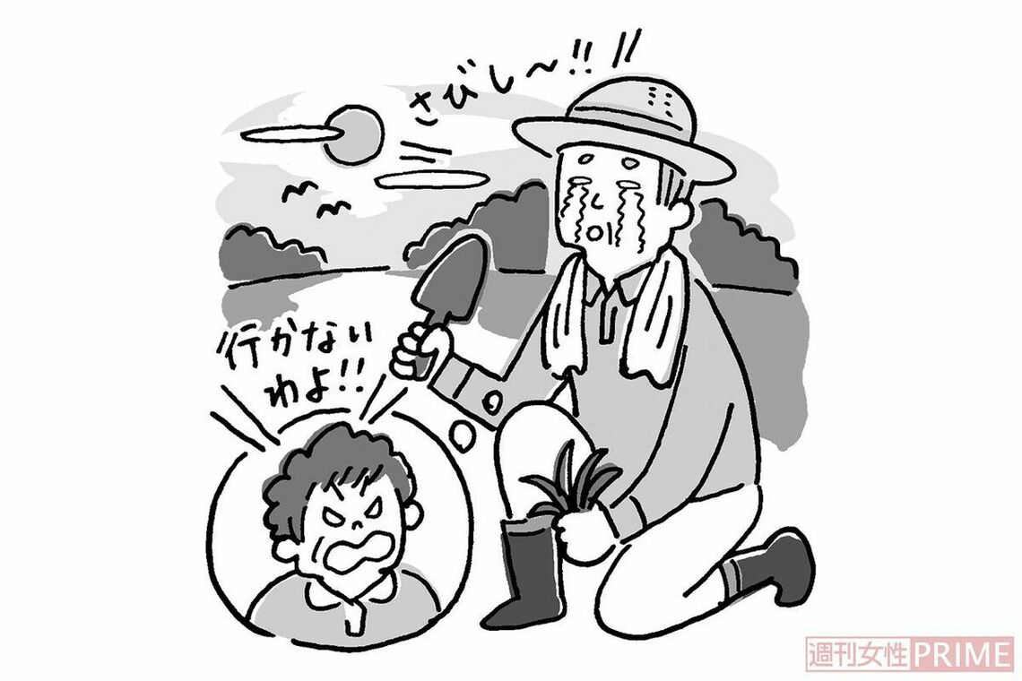 憧れの田舎暮らしで失敗ケース（イラスト：伊藤和人）