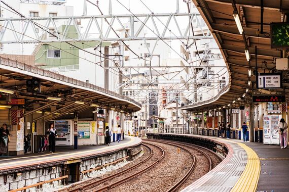 東武東上線 大山駅 ホーム