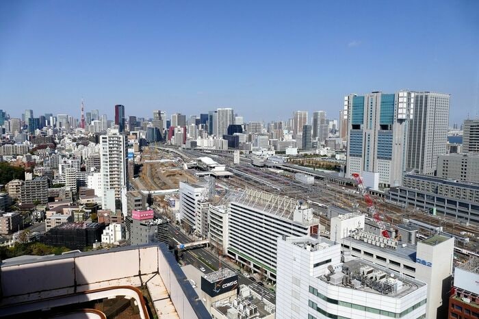 30階から眺めた北側