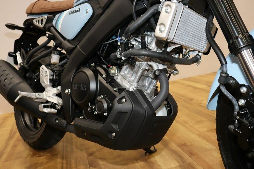 展示されていたXSR125（写真：ヤマハ発動機）