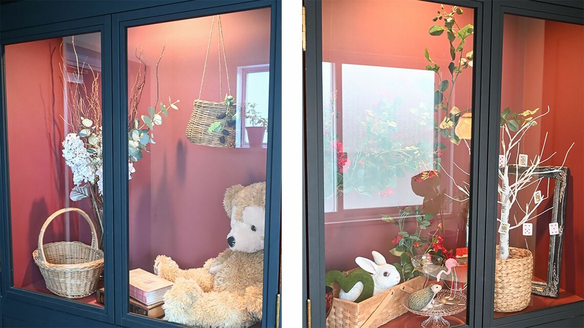 ディスプレイの様子