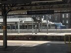 地下鉄パディントン駅から見た鉄道駅