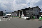 改装中の原ノ町駅舎＝2020年6月