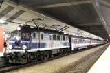 ポーランドの機関車が引く国際夜行列車（2014年 筆者撮影）