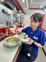THE TIME, 早朝グルメ 篠原梨菜アナウンサー ラーメン