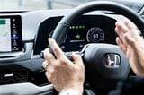 ホンダ量販モデル初のハンズオフ機能を搭載した「アコード e:HEV Honda SENSING 360＋」（写真：三木 宏章）