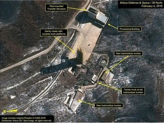 北朝鮮のミサイル発射に日米韓が強く非難