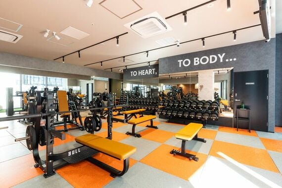 3階には本格派マシンがずらり