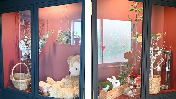 ディスプレイの様子