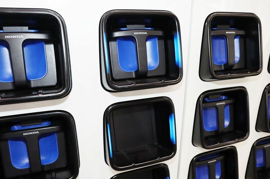 MEV-VAN Conceptなどを出展したホンダブース（筆者撮影）