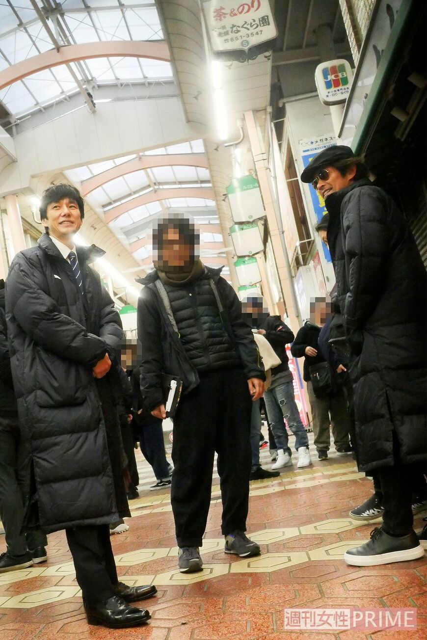 2019年3月、ドラマ『きのう何食べた？』撮影にて（写真：週刊女性PRIME）