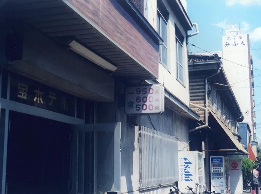 かつての西成・ドヤ街にあった宿泊施設