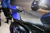 第52回 東京モーターサイクルショーに参考出品されたヤマハ「YZF-R9」（筆者撮影）