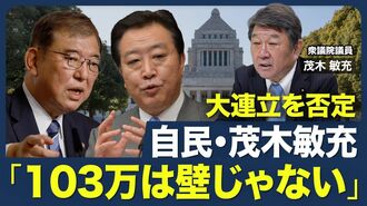 【103万円は壁じゃない！？】少数与党の政…