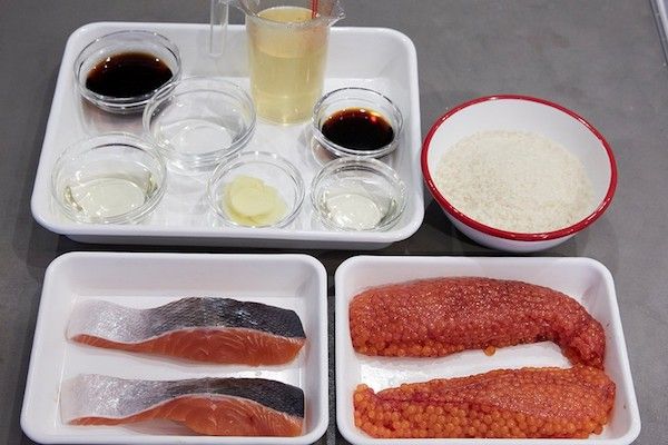 はらこ飯の材料