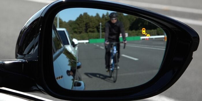 降車時車両接近警報 前席ドア
