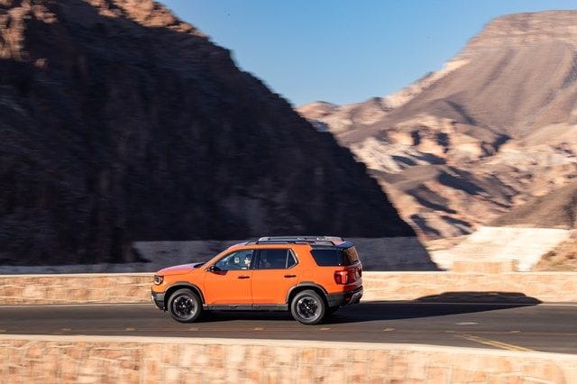 日本導入が発表されたホンダの本格オフロードSUV「パスポート」（写真：平野 陽）