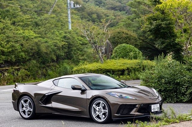 シボレー・新型コルベット（東洋経済オンライン編集部撮影）