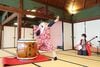 福井県勝山市「花月楼」では、同市の郷土芸能「勝山左義