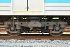 空気ばね式のボルスタレス台車を採用したことで