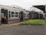 上毛電気鉄道700形の側面（筆者撮影）
