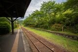 駅の線路は1本を残すのみ（筆者撮影）
