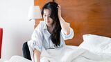 疲れた日は、水出し緑茶を飲むことが安眠の秘訣だという（写真：maroke／PIXTA）