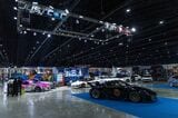 バンコク・インターナショナル・オートサロン2022の会場内（筆者撮影）
