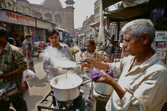 チャイ（ミルクティー）は水のまずさが気にならなかった