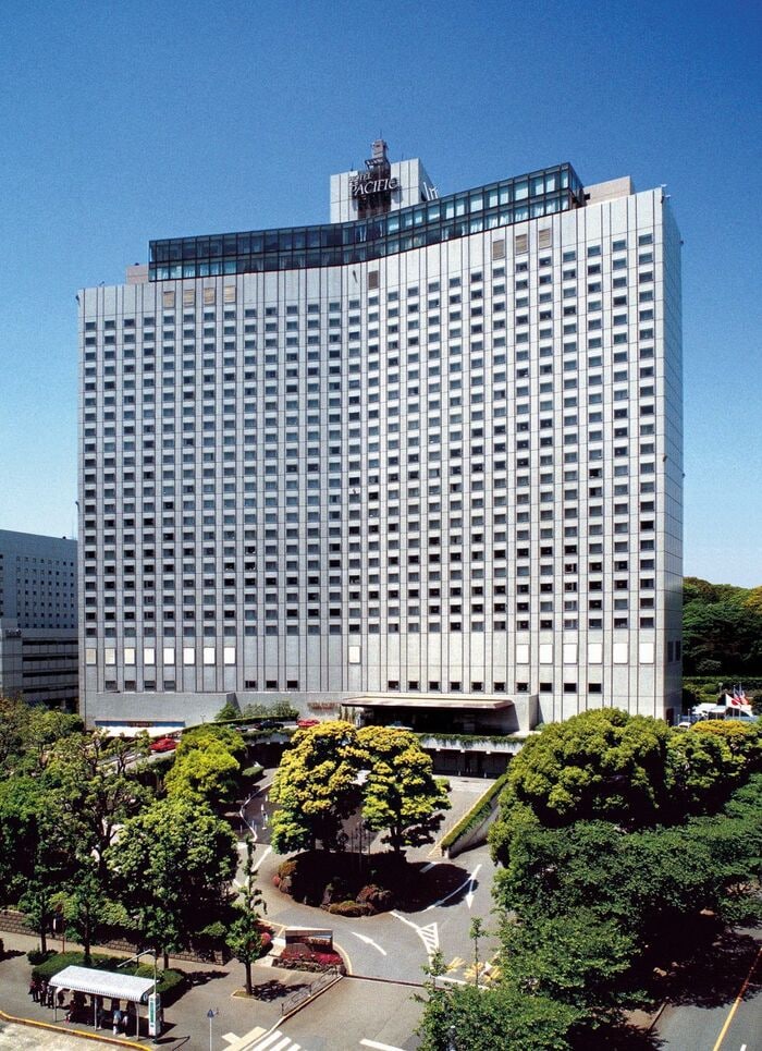 ホテルパシフィック東京時代の外観