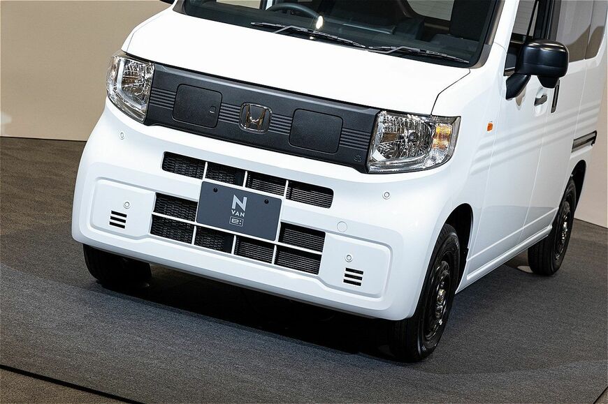 ホンダ新型軽商用EV「N-VAN e:」のディテール（写真：三木宏章）