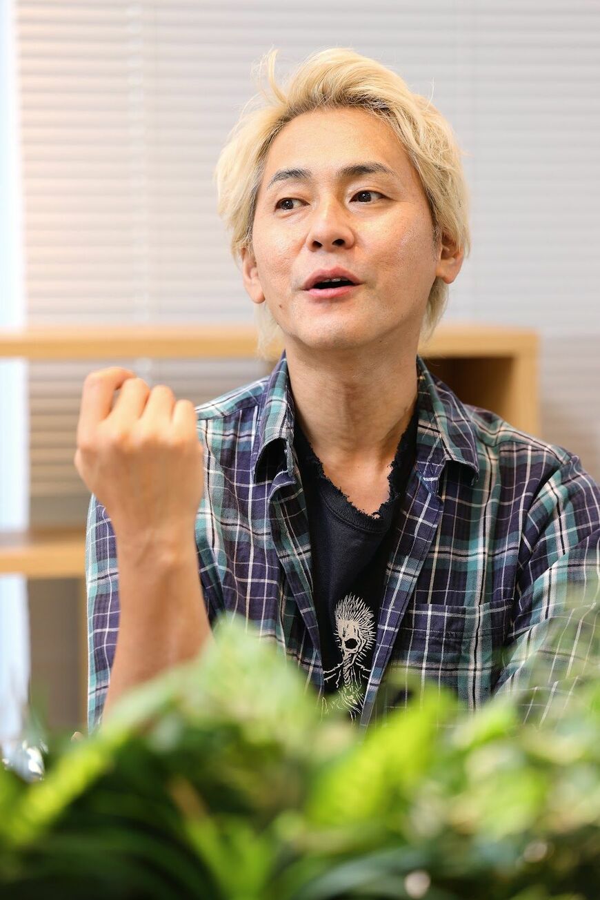 「好きなことしかしたくない」と語るヒロシさん。本気だ（撮影：尾形文繁）