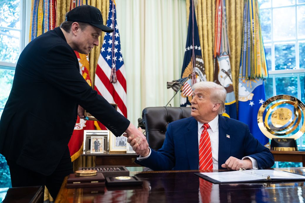 トランプ大統領 イーロン・マスク