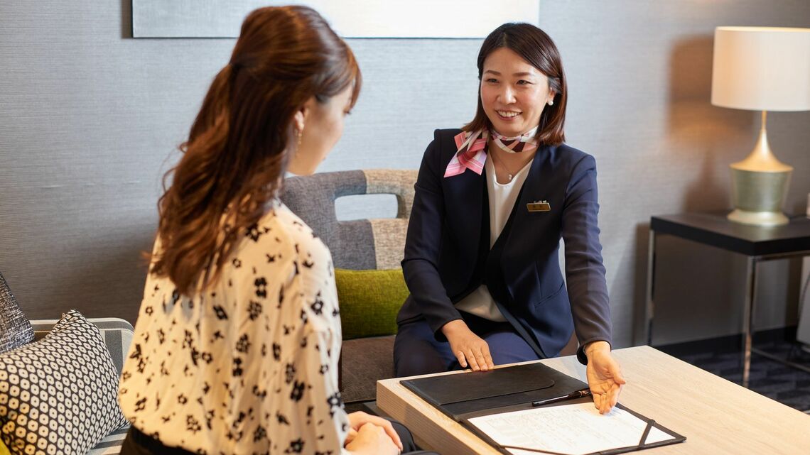 ブライダルの現場から提案があり始めたマリッジコンシェルジュ（写真：ニューオータニ）