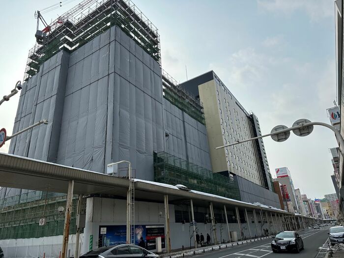 青森市新町2丁目の再開発ビル