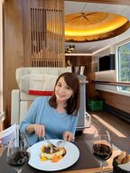 「氷河特急」のエクセレンスクラス車内