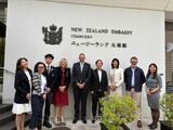ニュージーランド教育関係者たちと