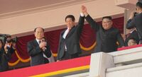 北朝鮮｢70周年パレード｣は様変わりしていた ICBMはなく､スローガンは経済関係が中心に
