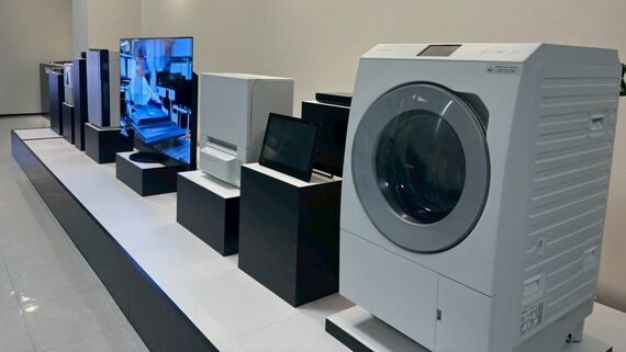 宇都宮工場に展示されているリファービッシュ製品(写真:筆者撮影)