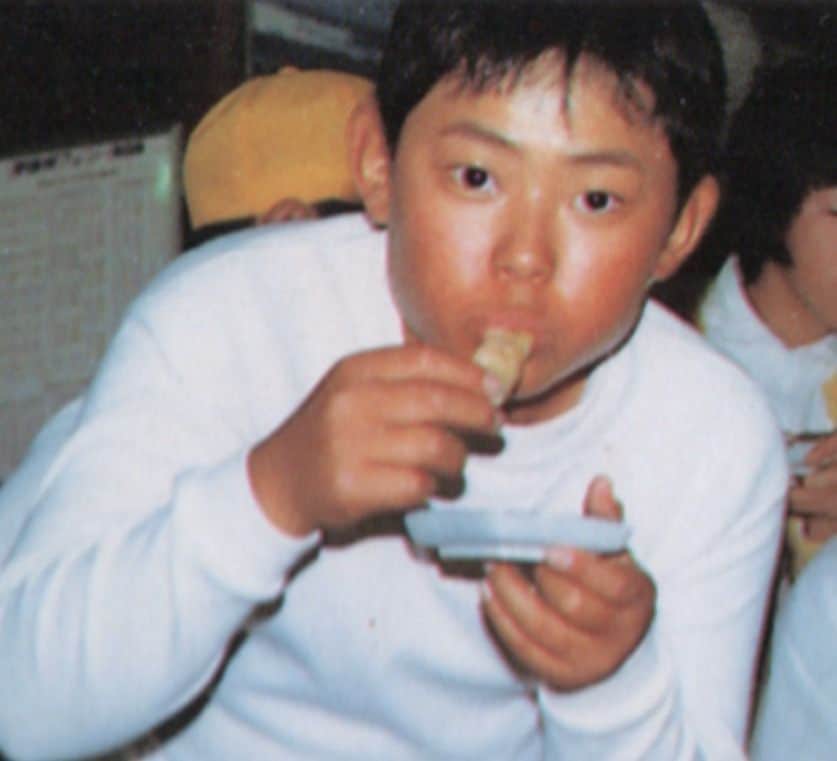 幼少期の山本さん（写真：笠置町提供）