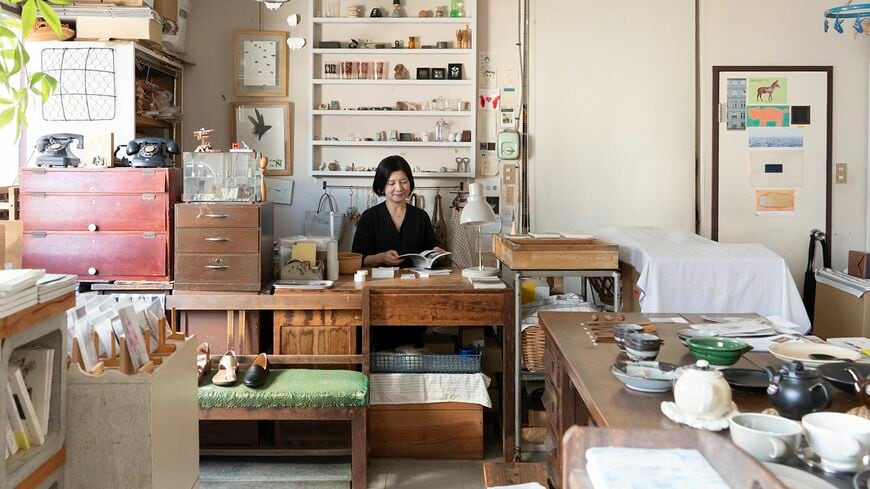 後藤さんの仕事場の様子