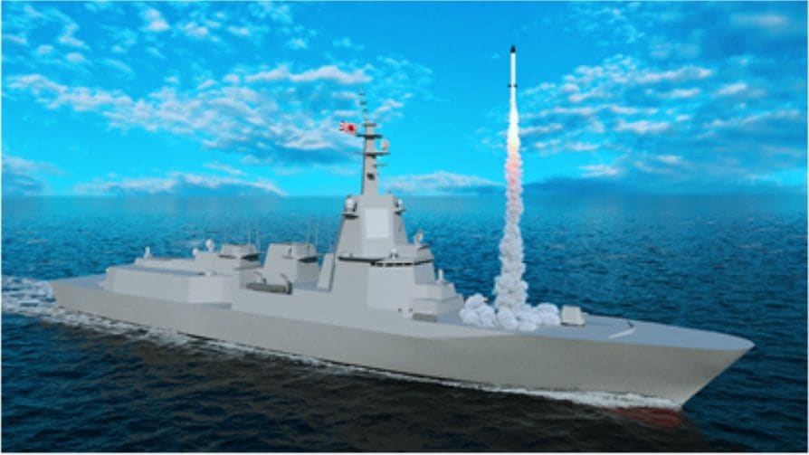 イージスシステム搭載艦（ASEV）のイメージ（図・2025年度防衛予算概算要求資料から）