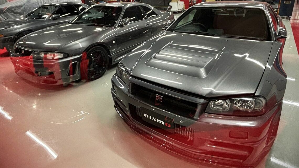 NISMOが手掛ける日産「スカイラインGT-R」（筆者撮影）