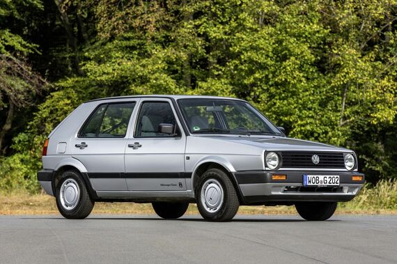 1980年代のハッチバックを牽引したゴルフ2（写真：Volkswagen）