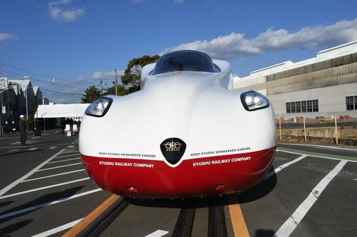 真正面から見た「かもめ」