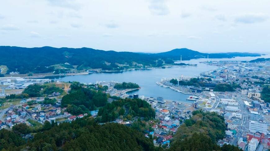 リアス式海岸で知られる気仙沼（写真：石渡商店）