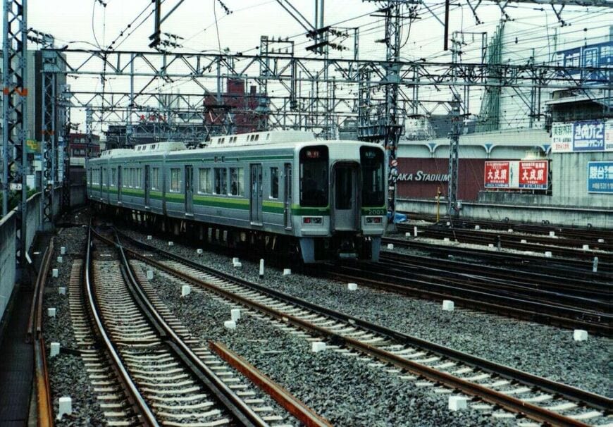 種別・行き先表示は「急行 高野山」。当時は難波―極楽橋間を直通する「大運転」が主流だった（写真：南海電鉄）