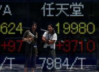 日経平均601円高､参院選与党勝利で全面高に 東証1部銘柄の96％が値上がり