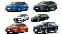 ｢カローラ6種｣それぞれ誰が買っているのか？ セダン／スポーツ…モデル別購入者データ分析